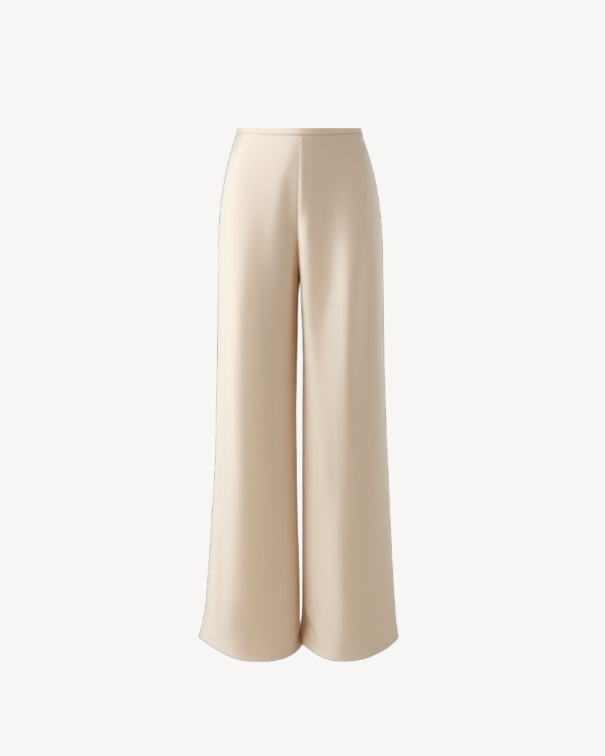 Double-faced Cady Pant