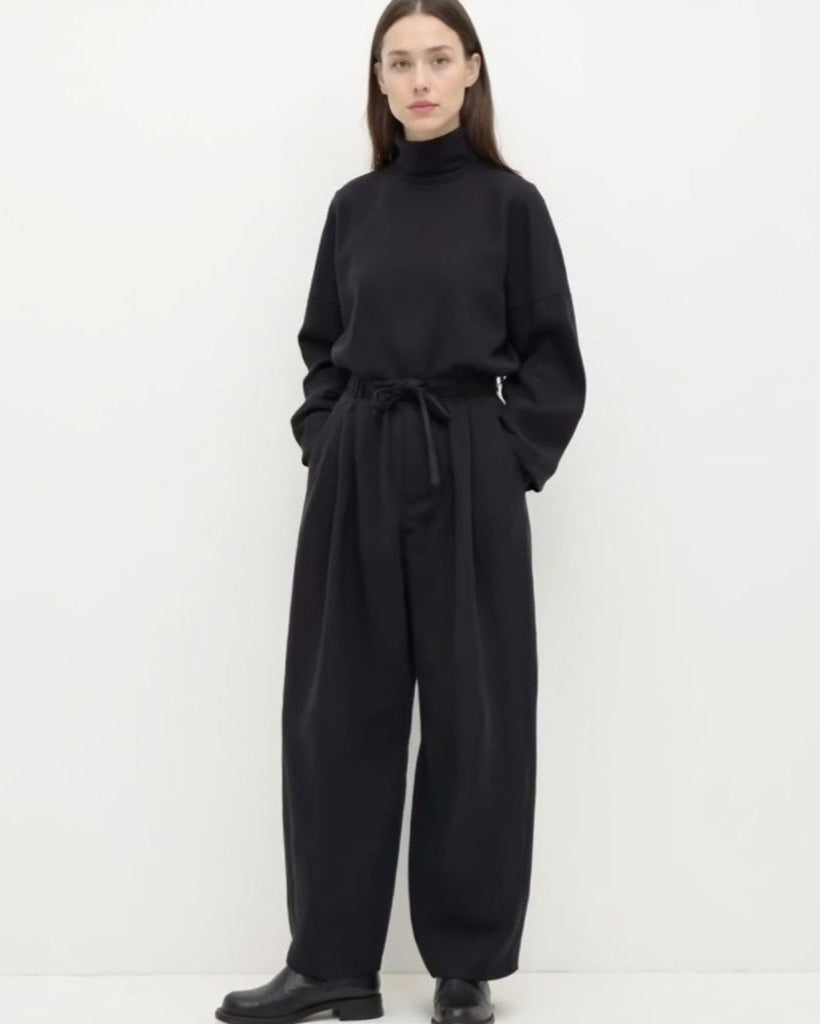 Cotton Barrel Pants
