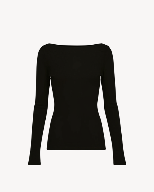 Slash Neck Pullover - La Rue Copenhagen