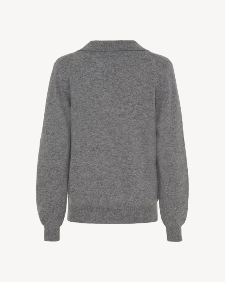 Volume Merino Polo grey - La Rue Copenhagen