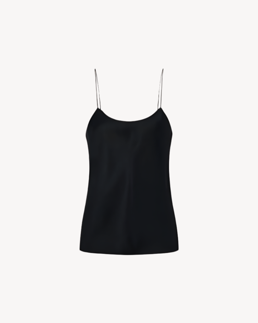 Selma Top in Satin