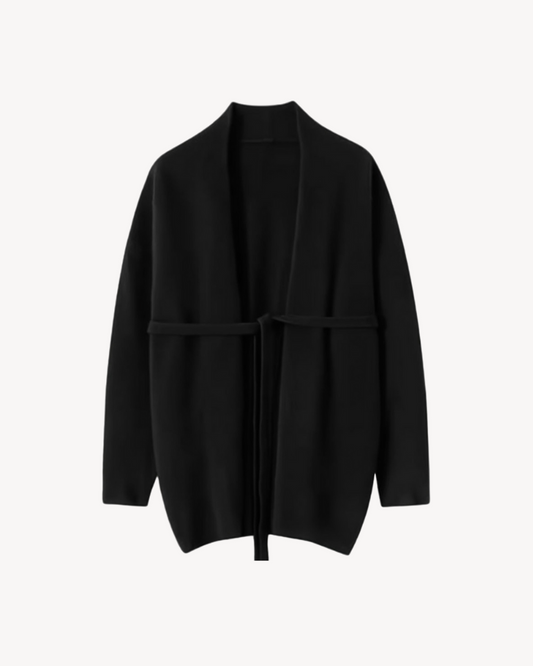 Ingrid Wrap Cardigan in Cashmere