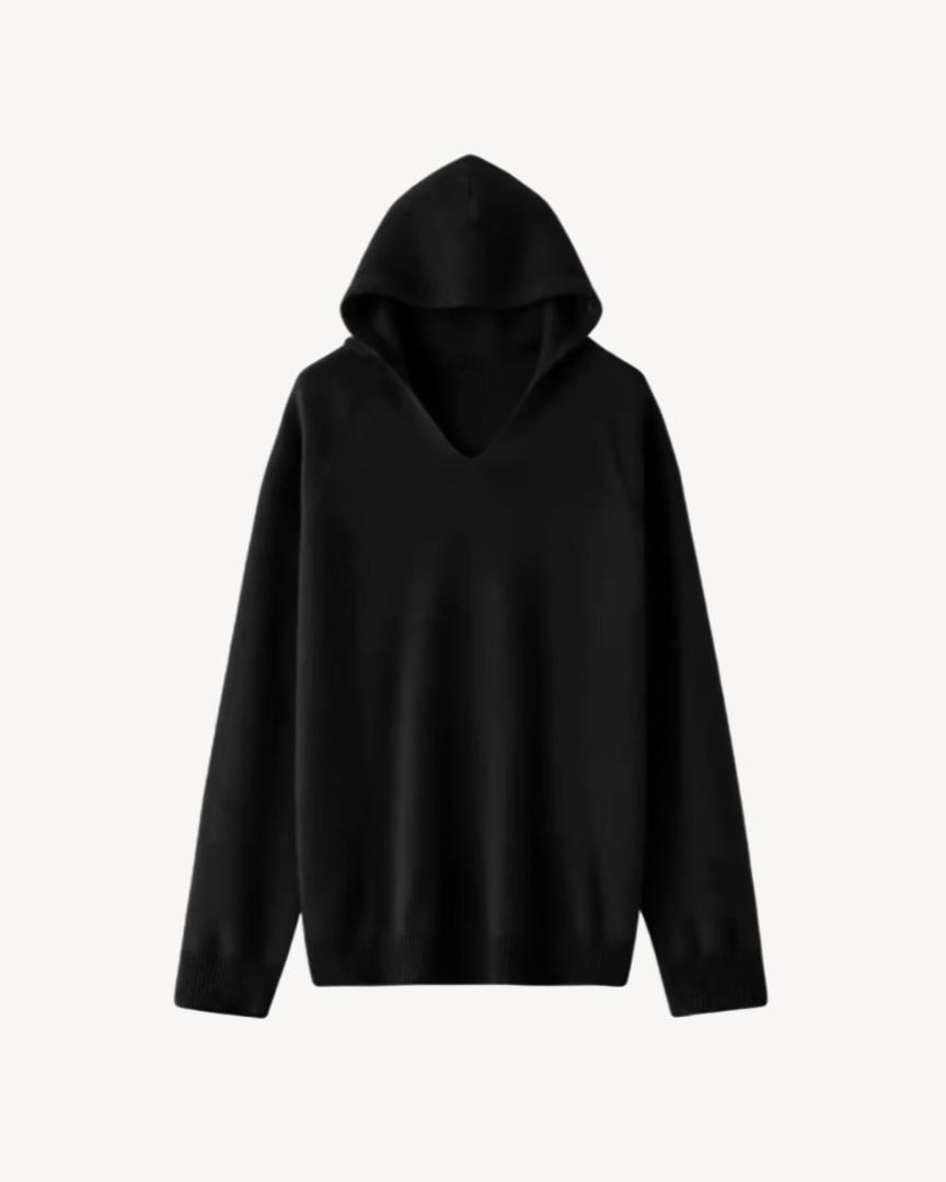 Amira Hooded Sweater in Merino Wool