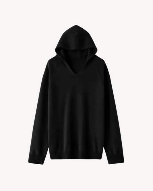 Amira Hooded Sweater in Merino Wool