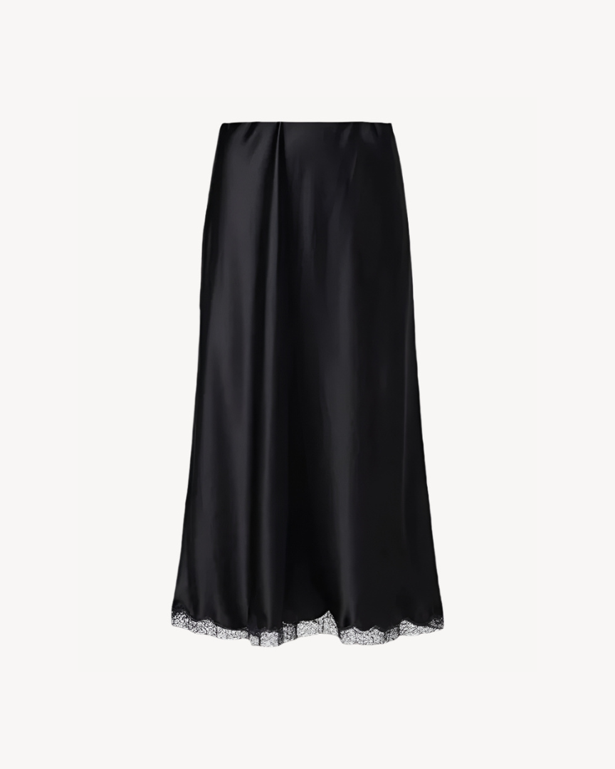 Augusta Skirt in Silk Lace