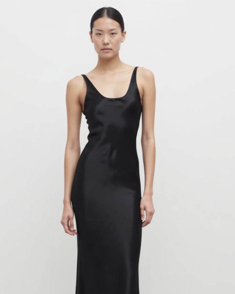 Leonora Dress in Satin