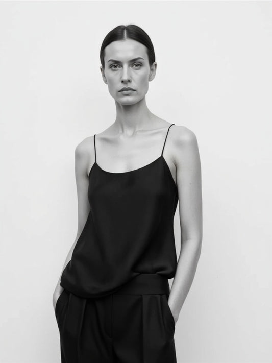 Selma Top in Satin