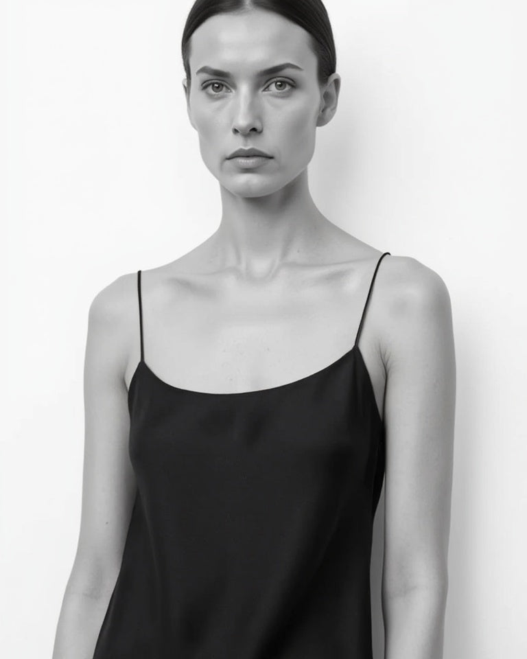 Selma Top in Satin