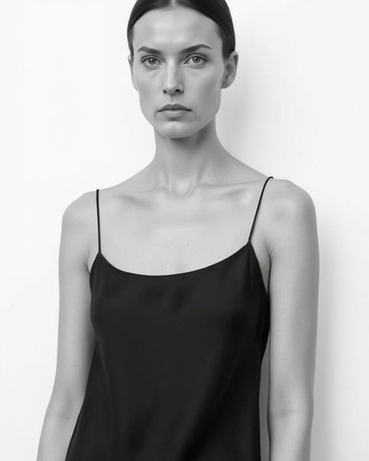 Selma Top in Satin