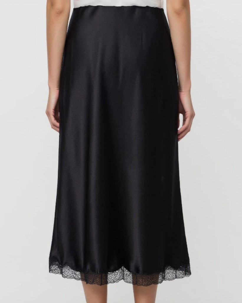 Augusta Skirt in Silk Lace