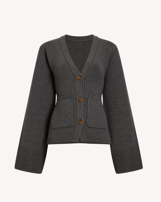 Merino Wool Cardigan - La Rue Copenhagen