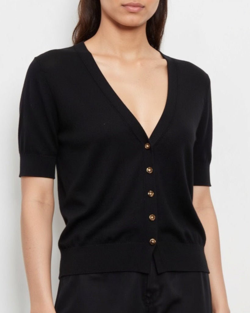 Short Sleeved Cardigan - La Rue Copenhagen