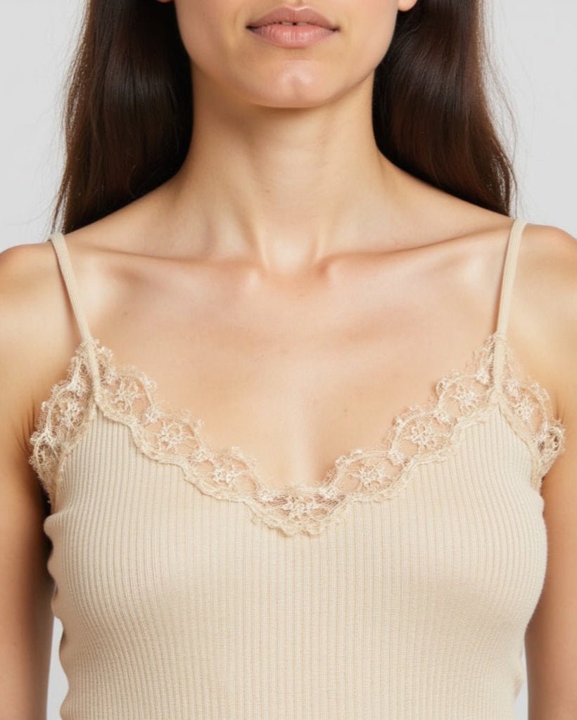 Silk - blend camisole - La Rue Copenhagen